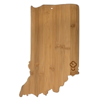 Indiana shaped cutting board is great for vacation or travel gifts.... from...