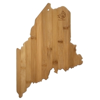 Maine shaped cutting board is great for vacation or travel gifts.... from ASI...