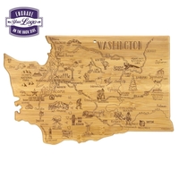 Washington shaped destination cutting board.... from ASI 91565 Totally Bamboo