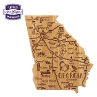 Georgia shaped destination cutting board.... from ASI 91565 Totally Bamboo