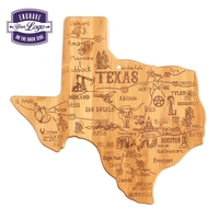 Texas shaped destination cutting board.... from ASI 91565 Totally Bamboo