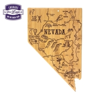 Nevada shaped destination cutting board.... from ASI 91565 Totally Bamboo