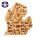 Destination Michigan Mitt Cutting & Serving Board