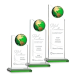 Arden Globe Award - Green/Gold