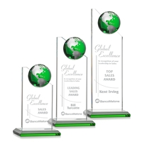Arden Globe Award - Green/Silver