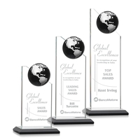Arden Globe Award - Black/Silver