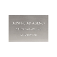 Metal Plate - Gold/Silver... from ASI 81500 Navitor Inc