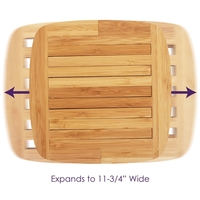 Expandable bamboo trivet is perfect for serve any type of product.... from...