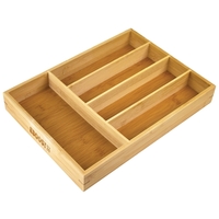 Bamboo small cutlery tray is the best thing for organize kitchen... from ASI...