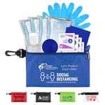 Ariel 12 Piece First Aid Safety Kit in Zipper Pouch with