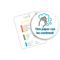 Washable Synthetic Menus - 8 1/2" x 11"... from ASI 81500 Navitor Inc / Navitor®