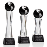 Havant Globe Award - Black/Silver