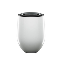 12oz white stainless steel wine tumbler. Comes with a clear... from ASI 77988...