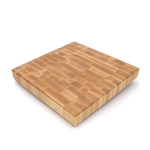 End Grain Maple Cutting Board 16" x 16" x 2"