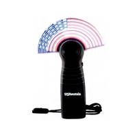 Patriotic lighted fan with its ever changing red, white, and blue... from ASI...