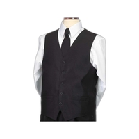 Black Waiters Vest