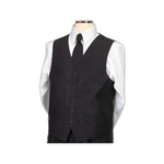 Black Waiters Vest