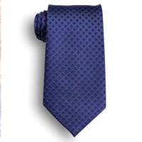 Navy Blue Felton Collection Silk Tie