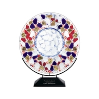 Mosaic - Lead crystal award on aluminum base.... from ASI 63110 ZZ MERGED -...