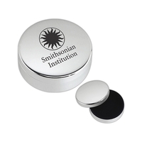 Silver Round Box... from ASI 55540 Furniward Company