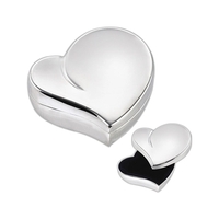 Silver small heart shaped box.... from ASI 55540 Furniward Company / Furniward