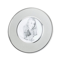 Silver two tone round photo frame.... from ASI 55540 Furniward Company /...