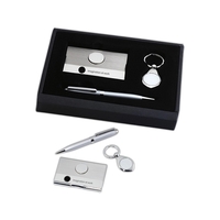 Card case, ball point pen and key chain gift set.... from ASI 55540 Furniward...