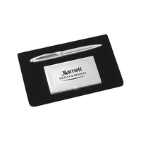 Card case and pen gift set, 6 3/4" X 5 3/4"... from ASI 55540 Furniward...