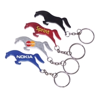 Key chain with horse shape bottle opener.... from ASI 74585 Nu Promo...