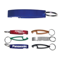 Jumbo size eye shape bottle opener keychain