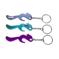 Squirrel shaped bottle opener with key chain.... from ASI 74585 Nu Promo...