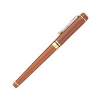 Genuine rosewood rollerball pens with cap off design and gold plated... from...