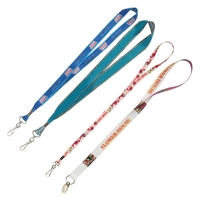 3/8" DYE-SUBLIMATED LANYARD
