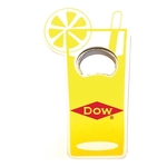Jumbo size soft drink cup shape magnetic bottle opener