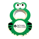 Jumbo size frog shape magnetic bottle opener