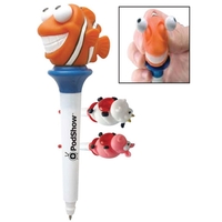 Popper (TM) - Funky interactive stick pen with medium black ink.... from ASI...
