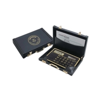 Leatherette suitcase business card holder.... from ASI 40544 Binaco / Binaline