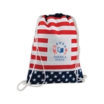 Stars & Stripes Drawstring Backpack