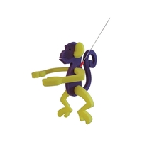 Foam monkey toy on a leash... from ASI 54886 Foamworx / FoamWorx