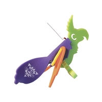 Foam parrot toy on a leash... from ASI 54886 Foamworx / FoamWorx