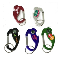 Jumbo size 4 in 1 carabineer with compass, bottle opener and... from ASI...
