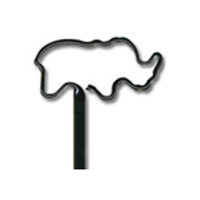 Baby Bends (TM) - Rhinoceros - Small, translucent pen with bent... from ASI...