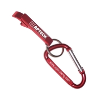 Deluxe aluminum can and bottle opener with split key ring and... from ASI...
