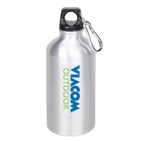 Stainless steel water bottle with leak proof lid and carabiner clip,... from...