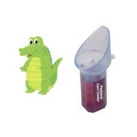 Mini 1 teaspoon medicine spoon, 2 5/8" x 3/4" base.... from ASI 36545 ZZ...