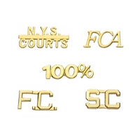 Die Struck brass, bright no color lapel pin with up to... from ASI 68760...