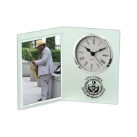 4"x 6" Acrylic Picture Frame Clock