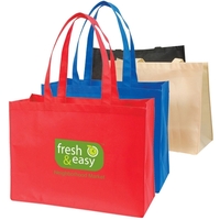 Light non-woven tote made from 100g non-woven polypropylene.... from ASI...