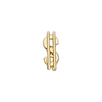 Dollar Sign lapel pin with military clutch.... from ASI 68760 Marken...