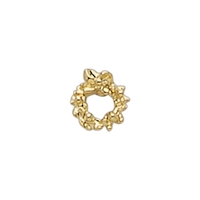 Christmas wreath lapel pin with military clutch.... from ASI 68760 Marken...